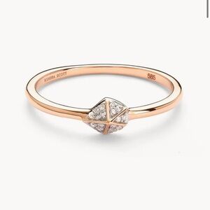 Kendra Scott Rose Gold and Silver Ring
